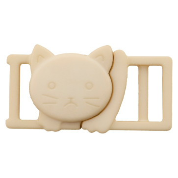 Union Knopf Steckschließe Katze 10mm - 15St