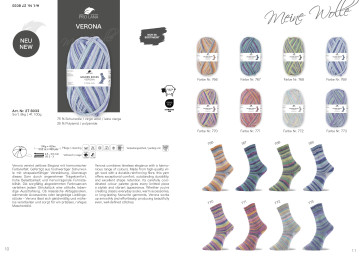 PRO LANA Golden Socks Verona 4f. Sortiment (8kg)
