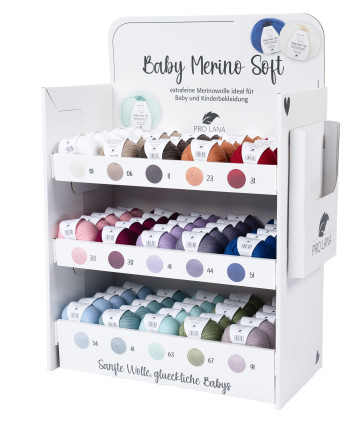 PRO LANA Baby Merino Soft Display (leer)