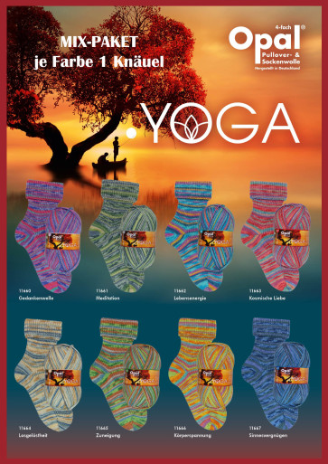 Opal Yoga 4-fach (8x1Knäuel)