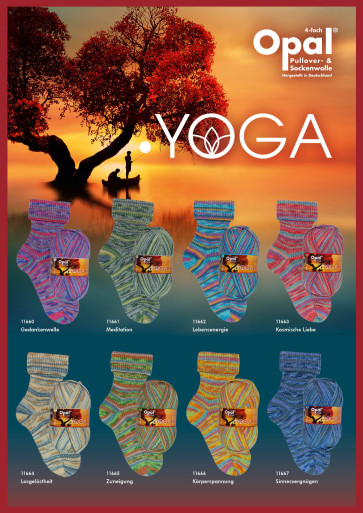 Opal Yoga 4-fach Sortiment