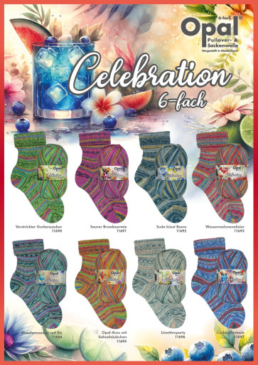 Opal Celebration 6-fach Sortiment