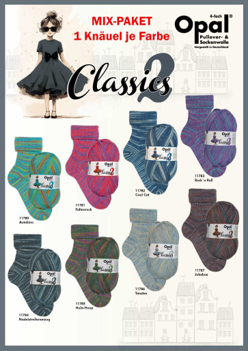 Opal Classics #2 4-fach (8x1Knäuel)