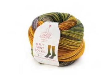 LAINES DU NORD Paint Sock 6 Ply - 5x150g