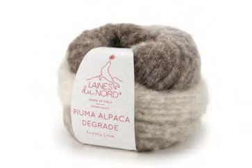LAINES DU NORD Piuma Alpaca Degrade - 5x100g