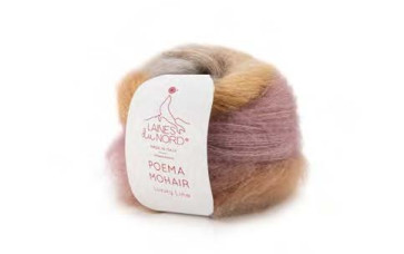 LAINES DU NORD Poema Mohair - 10x50g