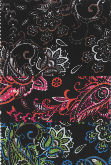 BW-Jersey Paisley/Blumen 94%CO 6%EA, 150cm, 174gr/m²