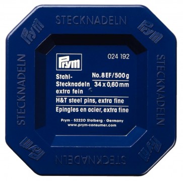 Prym Stecknadeln ST 0,60 x 34 mm silberfarbig