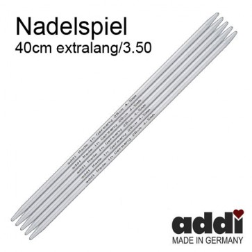 3,50mm Stricksp. ADDI gr.40cm/3,5