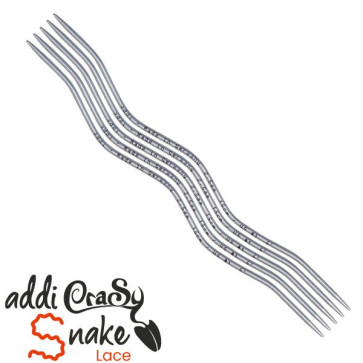 addiCraSy Snake Lace, Spielenadeln  - 4,5mm