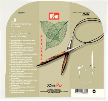 Prym Rundstricknadel Set NATURAL 4,0-10,0 mm