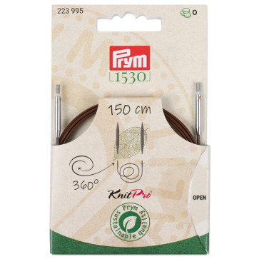 Prym Natural Kunststoffseil & Zubehör,360° drehbar,150cm #