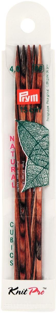 Prym Strumpfstricknadeln CUBICS NATURAL 15 cm 4,00 mm