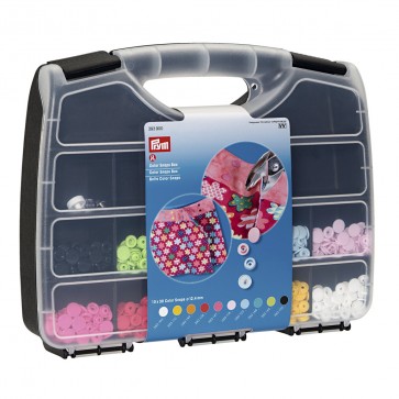 Prym NF Color Snaps Box 300 St. + Werkzeug-Set