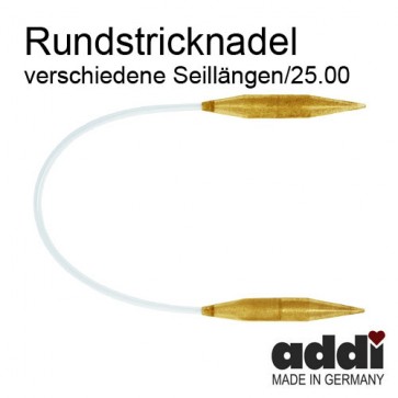 25,00mm Rundstrickndl.ADDI Glitter 25,0