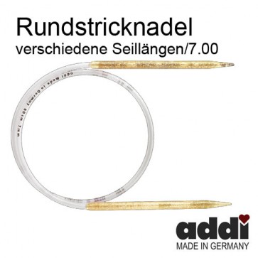 7,00mm Rundstrickndl.ADDI Glitter 7