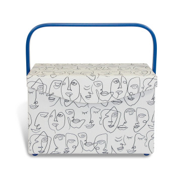 Prym Nähkorb L Faces #