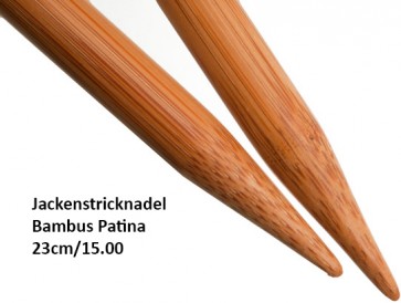 ChiaoGoo Jackenstrickndl. Bambus Wood 23cm/15.00