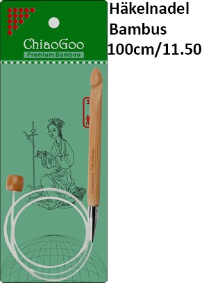 ChiaoGoo Häkeln. Bambus Seillänge 100cm/11.50