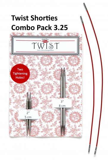 ChiaoGoo Twist Shorties Combo Pack 3.25