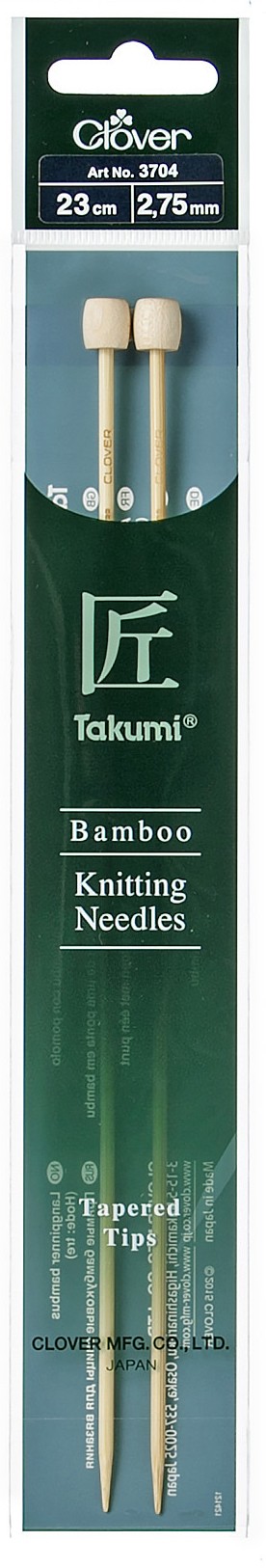 CLOVER Jackenstrickndl. Bambus Takumi 23cm/2.75mm