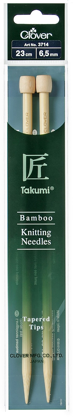 CLOVER Jackenstrickndl. Bambus Takumi 23cm/6.50mm