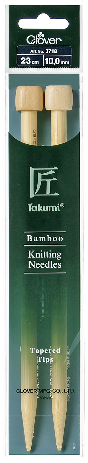 CLOVER Jackenstrickndl. Bambus Takumi 23cm/10.00mm