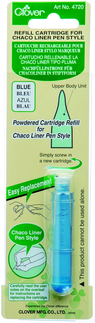 CLOVER Nachfüllpatrone Chaco Liner blau