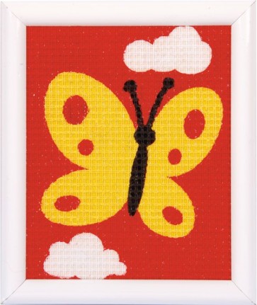 VER Stickbilderpackung Gelber Schmetterling