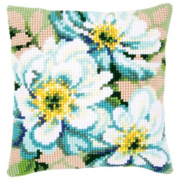 VER Kreuzstichkissenpackung Japanische Anemone II