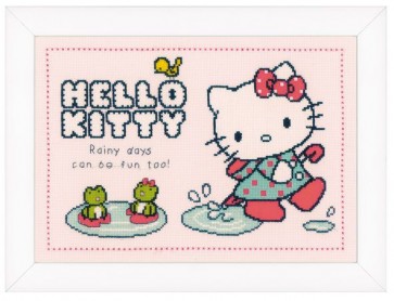 VER Zählmusterpackung Hello Kitty Spaß im Regen