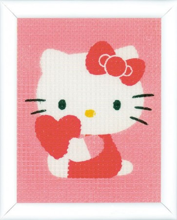 VER Stickbilderpackung Hello Kitty mit Herz