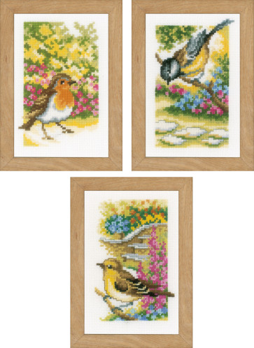 VER Miniaturenpackung Vögel 3er Set