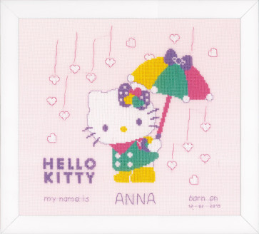 VER Zählmusterpackung Hello Kitty Pastellfarbig