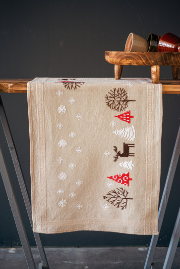 VER Bedruckter Läuferpackung moderne Weihnachtsmotive