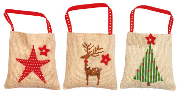 VER Geschenktaschepackung Weihnachten 3er Set