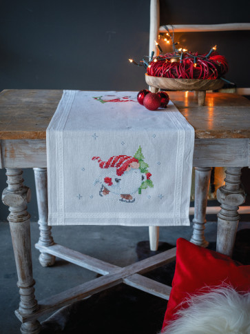 VER Bedruckter Läuferpackung Weihnachtsgnome
