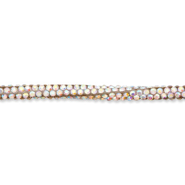 Union Knopf Strass Kordel 5mm - 5m