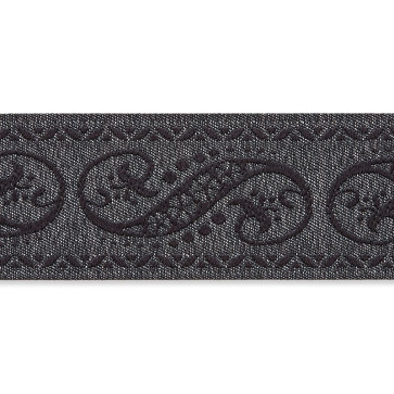 Union Knopf Webband Paisley 24mm - 25m
