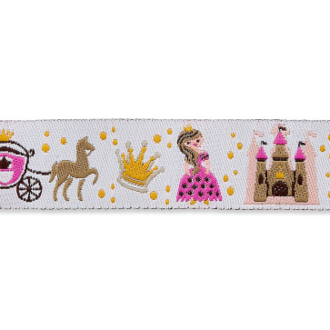 Union Knopf Jacquardborte Prinzessin 15mm - 15m