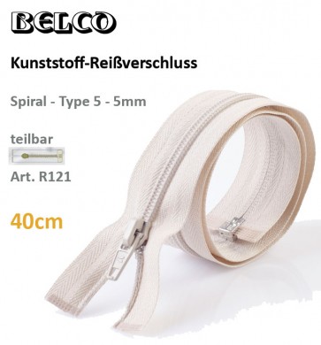 Reißverschl. BELCO KSt/5mm/sep