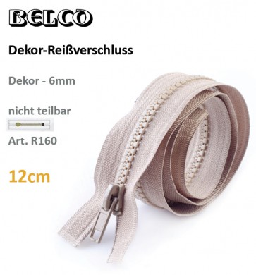 Reißvershl.BELCO Dekor 6mm/fx