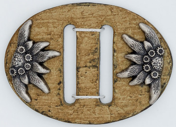 40mm Büffelimitatschn. m. Edelweiß *