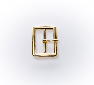 30mm MetallSchnallen eckig, gold