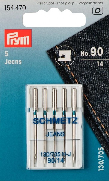 Prym Nähmaschinennadeln 130/705 Jeans 90