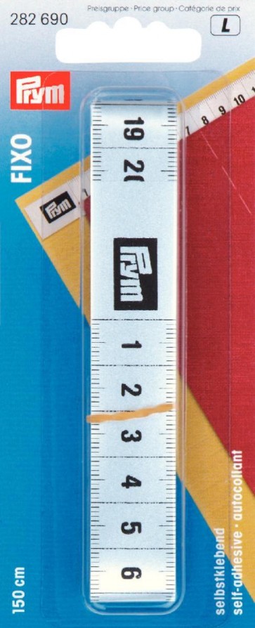 Prym Maßband Fixo Plus selbstklebend 150 cm / cm