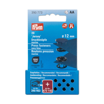 Prym Druckknöpfe Jersey, 12 mm, marine #