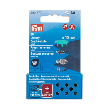 Prym Druckknöpfe Jersey, 12 mm, mint #