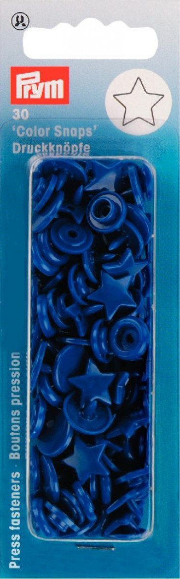 Prym NF-Druckknopf Color Snaps Stern königsblau