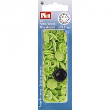 Prym NF-Druckknopf Color Snaps Blume 13,6 mm apfel